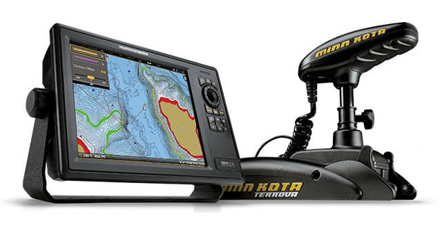 GPS-якорь на Humminbird Solix и Minn Kota Ulterra i-Pilot Link